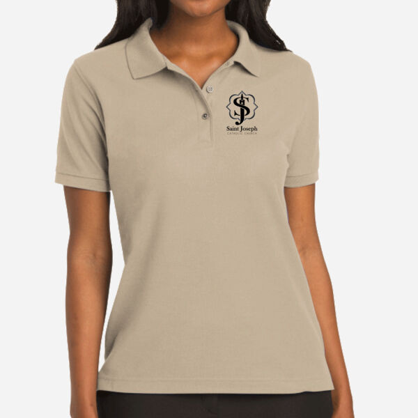 Saint Joseph Ladies Silk Touch Polo Thumbnail